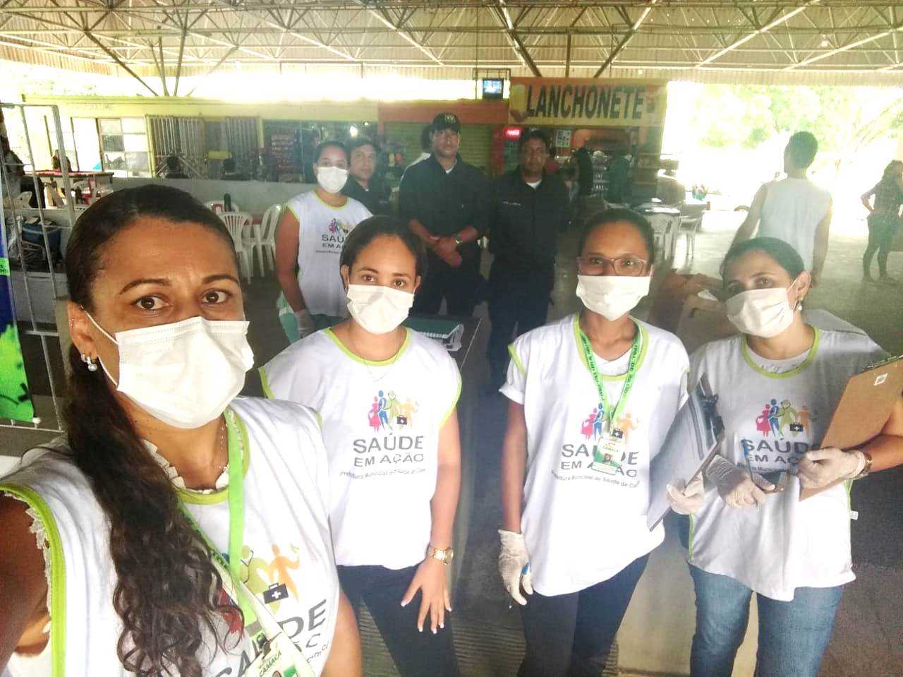 Camacã: Equipe de Saúde trabalha incansavelmente para proteger a população